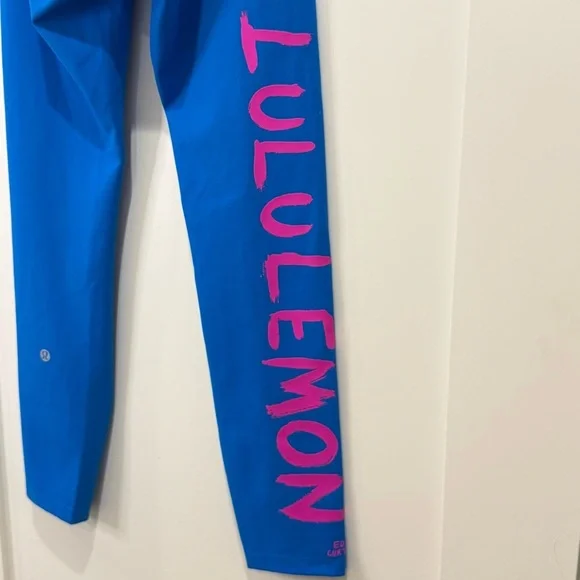 Lululemon Ed Curtis Wunder Train High-Rise Tight Leggings 25 Poolside Blue 4